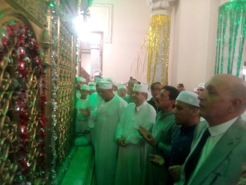 الطريقة الرفاعية والجازولية تحييان مولد السيدة فاطمة النبوية بمشاركة المريدين والأحباب