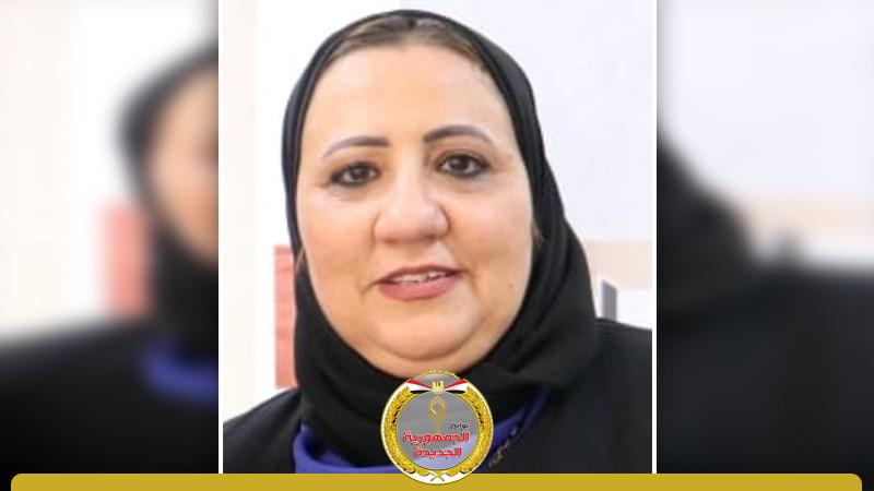 أماني أبو العينين - رئيس اللجنة النقابية للعاملين بنيابات ومحاكم الغربية