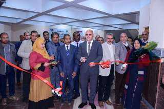 افتتاح المقر الجديد لمركز تنمية قدرات أعضاء هيئة التدريس بجامعة سوهاج