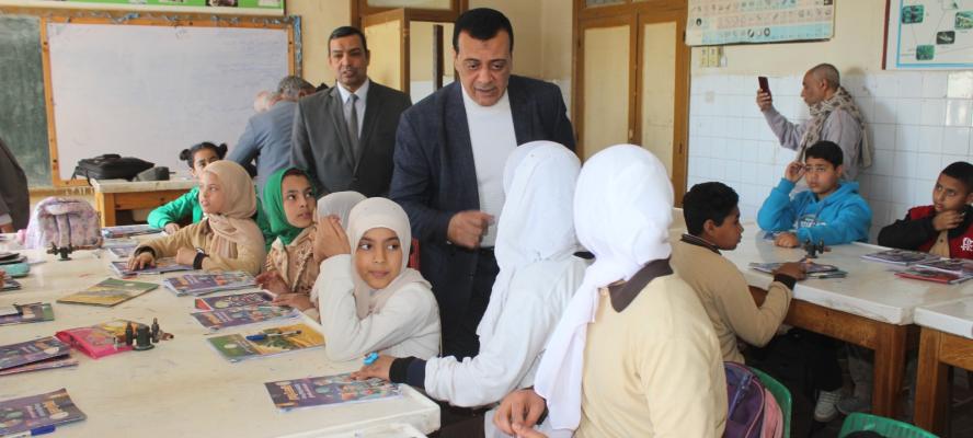 وكيل تعليم سوهاج يكثف الزيارت الميدانية لمدارس سوهاج