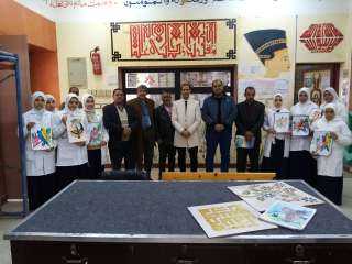 جولات ميدانية لوحده الفرعية لتحسين وضمان جودة التعليم الفني بسوهاج لمتابعة معايير جودة التعليم الفني بإدارة المراغة التعليمية