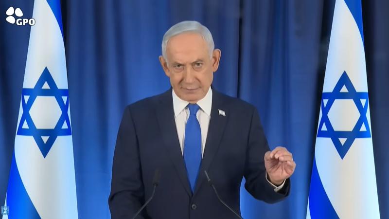 بالفيديو .. نتنياهو يواجه شائعات «وفاته» ويؤكد استمرار العملية العسكرية ضد إيران