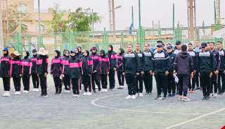 اكثر من 450 طالبًا يشاركون في معسكر “القوافل الرياضية والخدمة العامة” بكلية علوم الرياضه بجامعة سوهاج