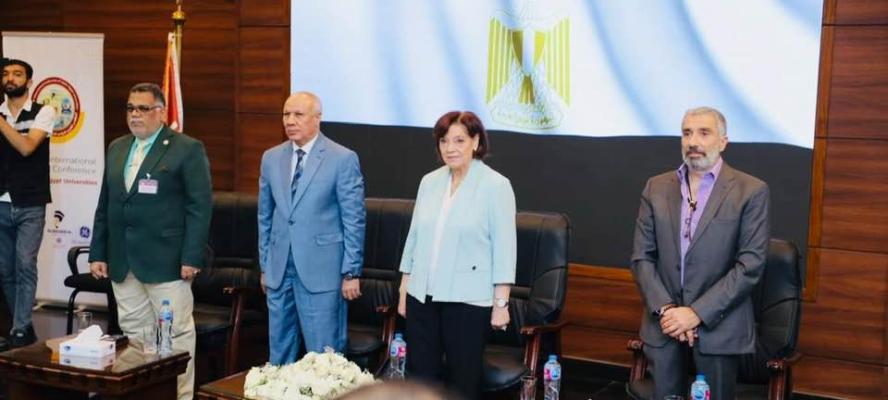 انطلاق فعاليات اليوم الثاني للمؤتمر الطبي الدولي الخامس بجامعة ميريت تحت شعار: “المؤتمر الطلابي”