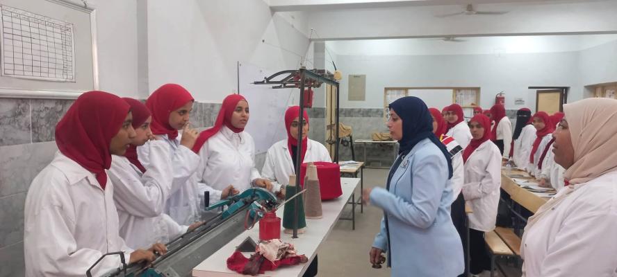 زيارات ميدانية للوحدة المركزية لتحسين وضمان جودة التعليم الفني