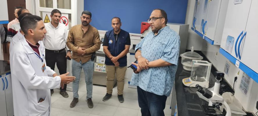 رئيس مياه سوهاج يتفقد المشروعات الجارى تنفيذها بمركزى طما وجهينة واعمال التشغيل والصيانة لمحطات مياه الشرب والصرف الصحى