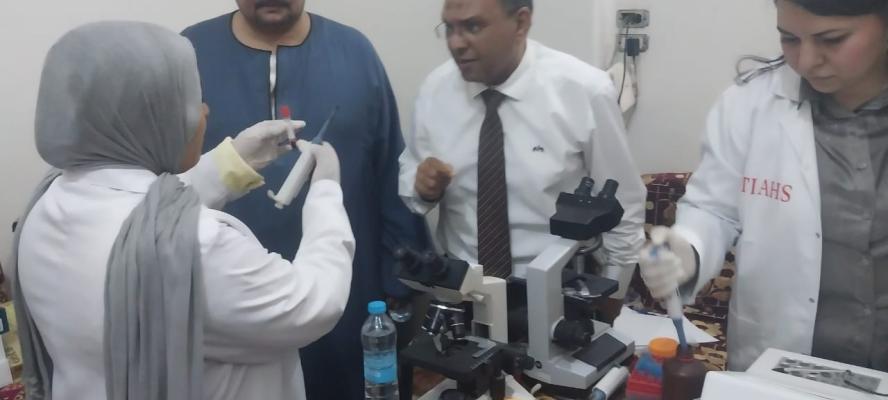 جامعة سوهاج تنظم قافلة طبية مجانية بقرية الصلعا بسوهاج
